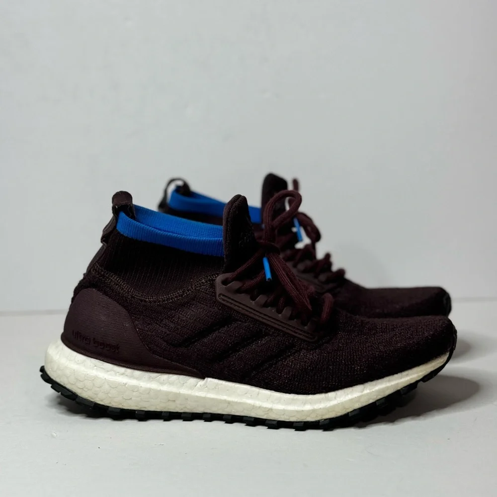 Adidas UltraBoost All Terrain AT Running Shoes Maroon Red Youth Size 6